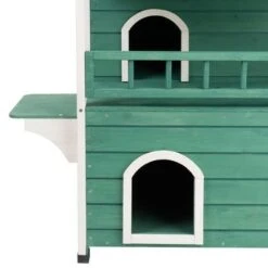 Cat House With Sunroof -Zooplus Shop 100823 katzenhaus sonnendach fg 5076 1