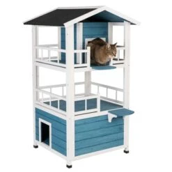 Penthouse Cat House -Zooplus Shop 100914 katzenhaus penthouse fg 4373 9