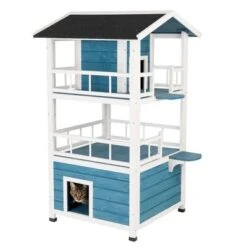 Penthouse Cat House -Zooplus Shop 100914 katzenhaus penthouse fg 4386 9