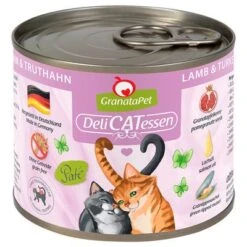 GranataPet DeliCatessen 24 X 200 G Economy Pack -Zooplus Shop 101312 pla granatapet delicatessen lamm truthahn 200g hs 01 9