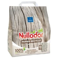 Nullodor Cat Litter Paper Recyclé
