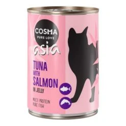 Cosma Asia In Jelly 6 X 400g -Zooplus Shop 102196 pla cosma asia tunasalmon 400g 3