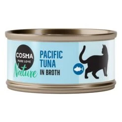 Cosma Nature Saver Pack 48 X 70g -Zooplus Shop 103999 pla cosma nature pacifictuna 70g 9