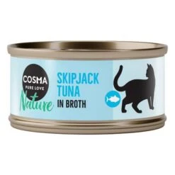 Cosma Nature Saver Pack 48 X 70g -Zooplus Shop 104099 pla cosma nature skipjacktuna 70g 2