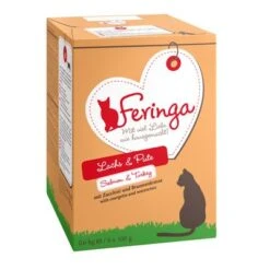 Feringa Classic Meat Menu Trays Saver Pack 24 X 100g -Zooplus Shop 105432 pla feringa tray salmon turkey 6x100g 8