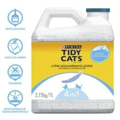 Purina Tidy Cats Lightweight Clumping Litter Ocean Freshness -Zooplus Shop 106200 pla tidy cat oceanfreshness mhi 2500x2500 de 1