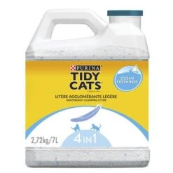 Purina Tidy Cats Lightweight Clumping Litter Ocean Freshness -Zooplus Shop 106200 pla tidycats lightweight ocean fresh 8