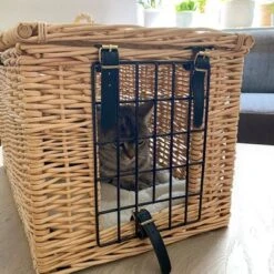Aumüller Wicker Basket Cat Den -Zooplus Shop 109499 aumuller katzentransportkorb wohnhohle 04 7