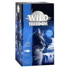 Wild Freedom Adult Trays Saver Pack 24 X 85g -Zooplus Shop 111605 pla wildfreedom coldriver 6x85g 0