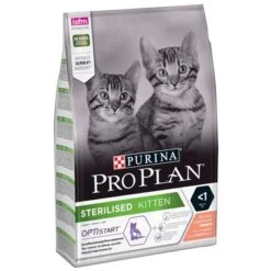 PURINA PRO PLAN Sterilised Kitten Healthy Start Salmon -Zooplus Shop 113002 pla proplan sterilised kitten 3kg 6