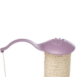 Trixie Junior Fleece Scratching Post -Zooplus Shop 113206 trixie kratzsaeule junior fleece flieder hs04 4