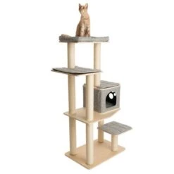 Modern Living Havana Scratching Tree 12 Modern Living Havana Scratching Tree -Zooplus Shop 115902 modern living kb havana fg 4243 4