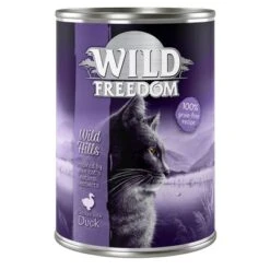 24 X 400g Wild Freedom Wet Cat Food - Save €10!* -Zooplus Shop 123097 pla wildfreedom wildhills duck 400g 9