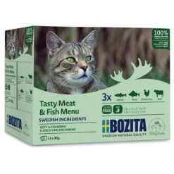 Bozita Chunks In Jelly Pouches 12 X 85g 17 Bozita Chunks In Jelly Pouches 12 X 85g -Zooplus Shop 128300 pla bozita meat and fish in jelly 12x85g 7