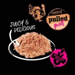 Tigeria Pulled Meat Saver Pack 24 X 85g -Zooplus Shop 135598 tigeria pulledmeat pute hs 7