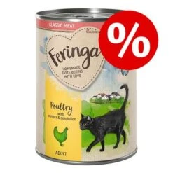 Zooplus Shop 35 24 X 400g Feringa Classic Meat Menu Wet Cat Food - Special Price!*