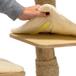 Karlie Simbar Cat Tree 8 Karlie Simbar Cat Tree -Zooplus Shop 150401 karlie kratzbaum simbar cat nature hs 03 3