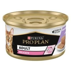 Pro Plan Delicate 24 X 85g 8 Pro Plan Delicate 24 X 85g -Zooplus Shop 171797 pla purina proplan cat delicate 24x85g hs 01 3 1