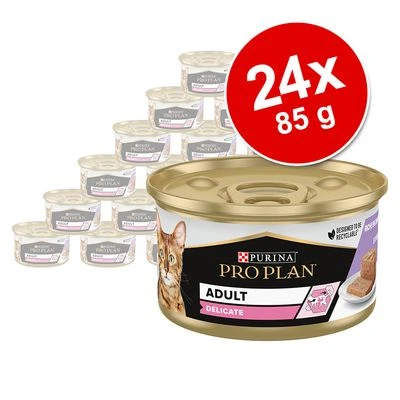Pro Plan Delicate 24 X 85g 3 Pro Plan Delicate 24 X 85g