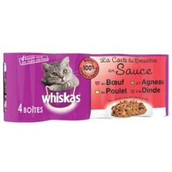 Whiskas La Carte 12 X 390 / 400g -Zooplus Shop 186531 pla marsfr whiskas la carte des metzgers in sauce hs 01 7