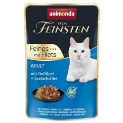 Animonda Vom Feinsten Adult 18 X 85g -Zooplus Shop 194197 pla animonda vomfeinsten adult mitgefl gel seelachs 85g hs 01 3