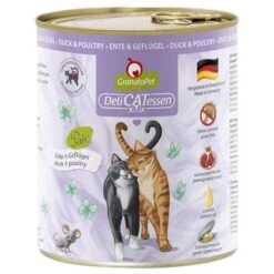 GranataPet DeliCatessen Tasting Pack 6 X 800 G -Zooplus Shop 198523 pla granatapet delicatessen ente gefluegel 800g hs 01 2