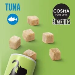 Cosma Snackies Maxi Tube -Zooplus Shop 1 32621 cosma snackies foodboard tuna 1000x1000 7