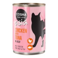 Cosma Asia In Jelly Saver Pack 12 X 400g -Zooplus Shop 1 55136 pla cosma asia chickentuna 400g 7