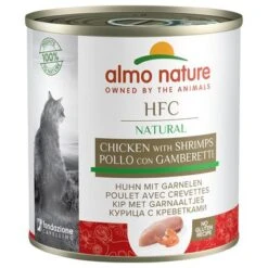 Almo Nature HFC Saver Pack 12 X 280g -Zooplus Shop 1 57412 pla almo nature natural huhngarnelen 9