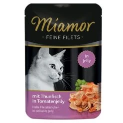 Miamor Fine Fillets In Jelly Saver Pack 24 X 100g -Zooplus Shop 1 58960 pla miamor feine file 3