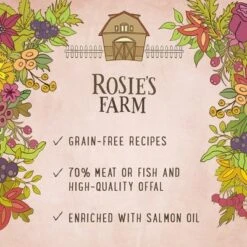 Rosie's Farm Adult Saver Pack Cans 24 X 400g 12 Rosie's Farm Adult Saver Pack Cans 24 X 400g -Zooplus Shop 2020 03 rose sfarm benefits 1000x1000 uk 7