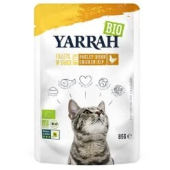Yarrah Organic Fillets In Sauce – Saver Pack 28 X 85g 8 Yarrah Organic Fillets In Sauce – Saver Pack 28 X 85g -Zooplus Shop 203818 pla yarrah biofilets sosse huhn 85g hs 01 0
