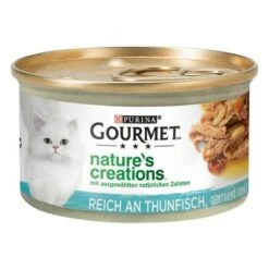24 X 85g Gourmet Nature’s Creations Wet Cat Food - 25% Off!* -Zooplus Shop 206262 nestle gourmet natures creations thunfisch 85g hs 02 6