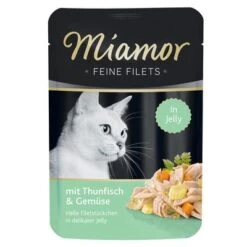 Miamor Fine Fillets In Jelly Saver Pack 24 X 100g -Zooplus Shop 22542 pla miamor ff thungemuese beutel 9