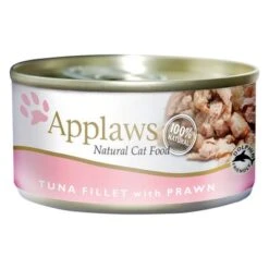 Applaws Cat Food 70g - Tuna / Fish -Zooplus Shop 22662 PLA Applaws Katzenfutter Thunfischfilet Garnele 70g 156g 2