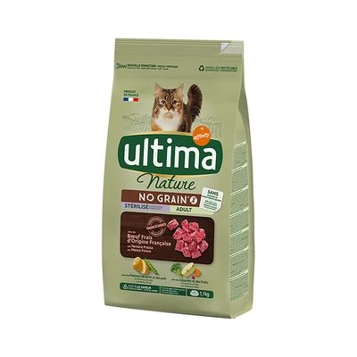 Ultima Nature No Grain Sterilised - Beef 3 Ultima Nature No Grain Sterilised - Beef