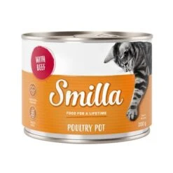 Smilla Tender Poultry Saver Pack 24 X 200g -Zooplus Shop 28073 pla smilla poulrypot beef 200g 1