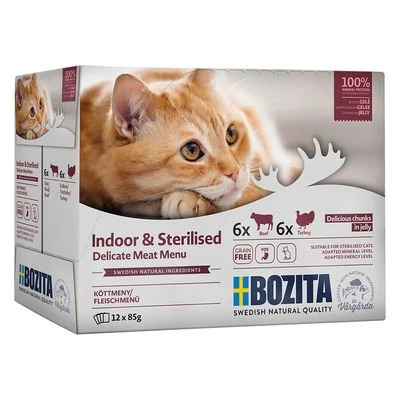 Bozita Indoor & Sterilised In A Mix Pack 12 X 85 G - Image 2