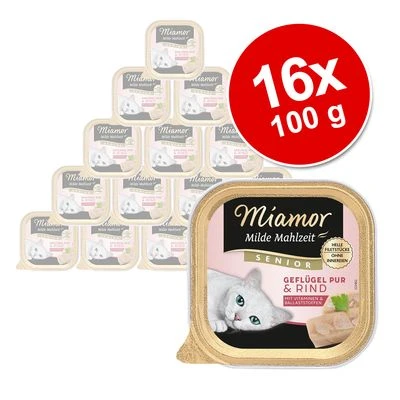 Economy Pack: Miamor Mild Meal Senior 16 X 100 G