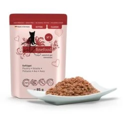 Economy Pack Catz Finefood Kitten 24 X 85 G -Zooplus Shop 297096 petsnature catzfinefood kitten gefluegel 85g hs 02 2