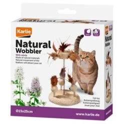 Karlie Cat Toy Nava Sisal And Loofah -Zooplus Shop 308096 pla karlie katzenspielzeug nava sisalluffa hs 01 9