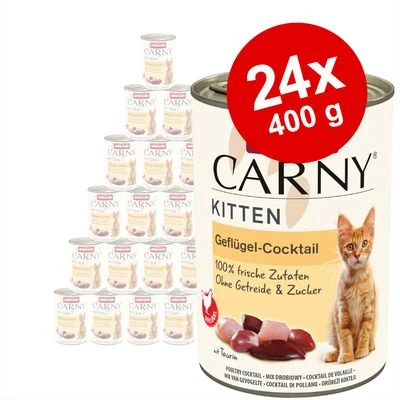 Animonda Carny Kitten Saver Pack 24 X 400g 3 Animonda Carny Kitten Saver Pack 24 X 400g