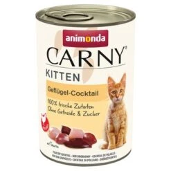 Animonda Carny Kitten Saver Pack 24 X 400g 13 Animonda Carny Kitten Saver Pack 24 X 400g -Zooplus Shop 311403 pla carny kitten gefluegel coctail 400g hs 01 9