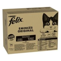 Felix Pouches 120 X 85g -Zooplus Shop 325908 pla nestle jumbopack felix classic pouches fishmix 120x85g hs 01 7 3