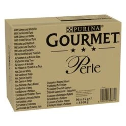 Gourmet Perle Pouches Mixed Mega Pack 96 X 85g -Zooplus Shop 345096 pla megapack gourmet perle lachs 96x85g hs 01 9