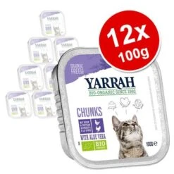 Yarrah Organic Tray Saver Pack 12 X 100g