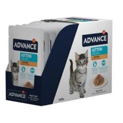 Advance Kitten Chicken -Zooplus Shop 374500 pla advance kitten huhn 12x85g hs 01 0