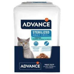 Advance Feline Sterilised Cod -Zooplus Shop 374598 affinity advance feline sterilized kabeljau hs 02 7