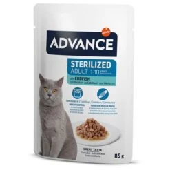 Advance Feline Sterilised Cod -Zooplus Shop 374598 affinity advance feline sterilized kabeljau hs 04 2