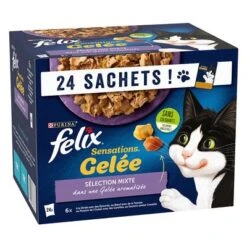 Felix Sensations 24 X 85g -Zooplus Shop 383500 pla nestle felix sensations pouches 24x85g hs 01 3